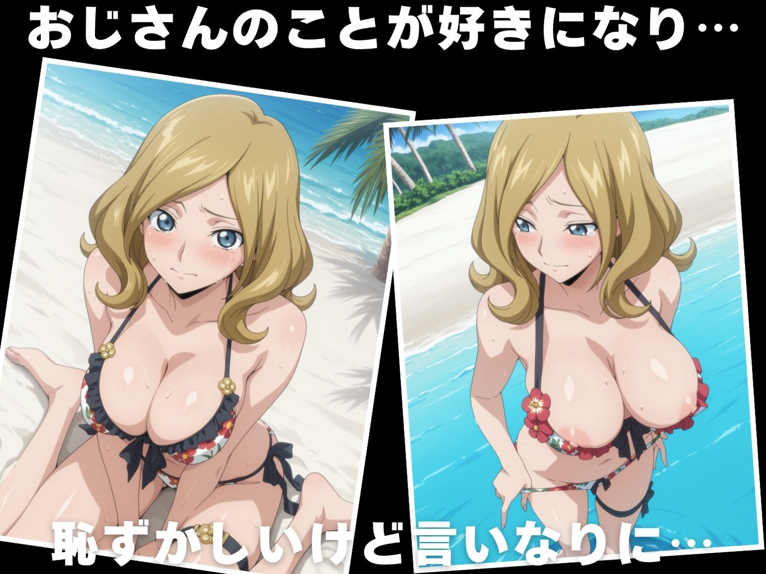 【催◯・水着・妊娠】ミ●イ・アッシュフォード - サンプル画像 3