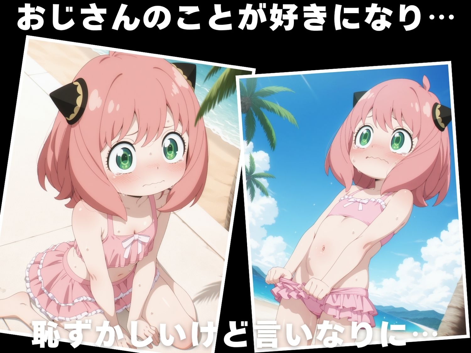 【催◯・水着・妊娠】ア●ニャ・フォージャー - サンプル画像 3