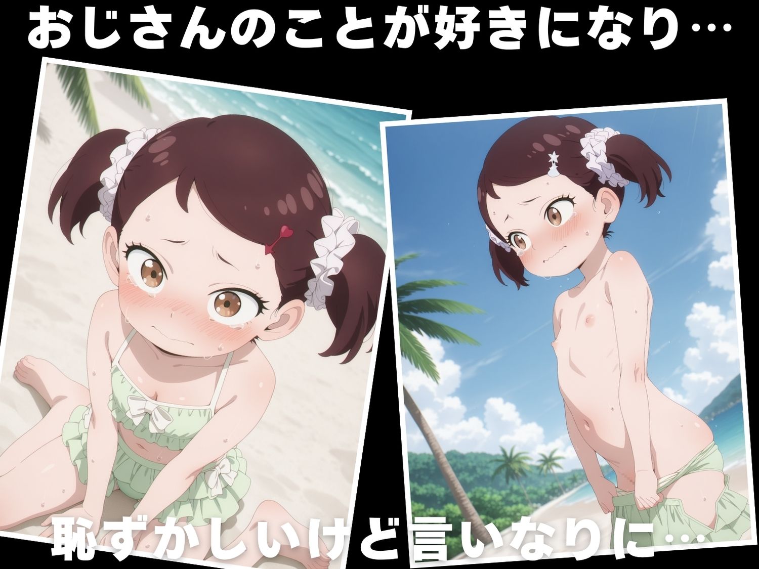 【催◯・水着・妊娠】ベ●キー・ブラックベル - サンプル画像 3