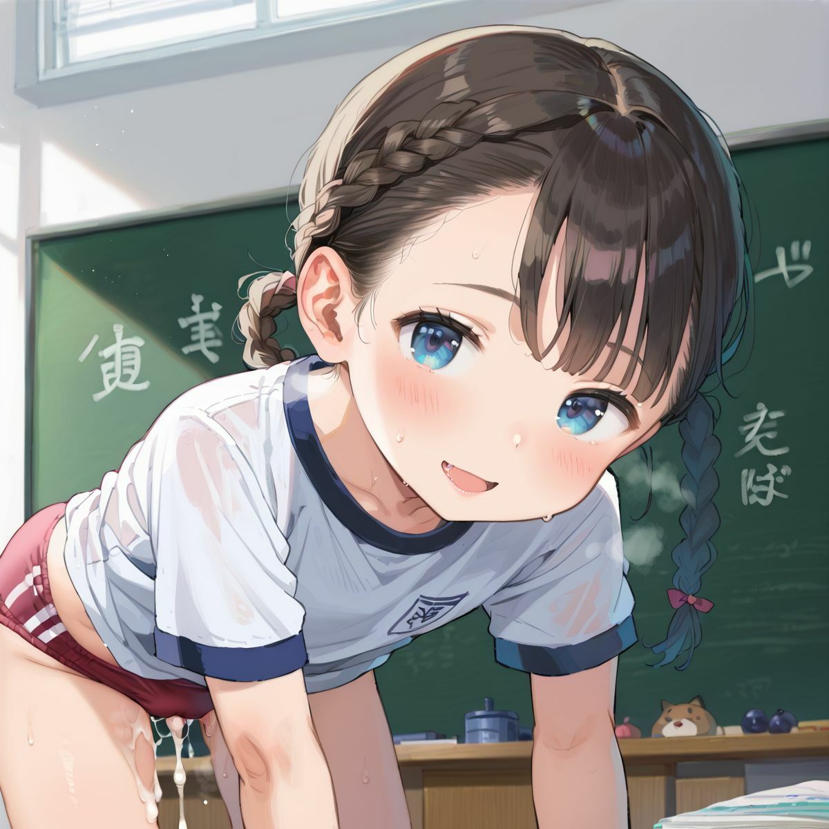 ぴちぴちブルマ少女のえっちな日常02 - サンプル画像 10