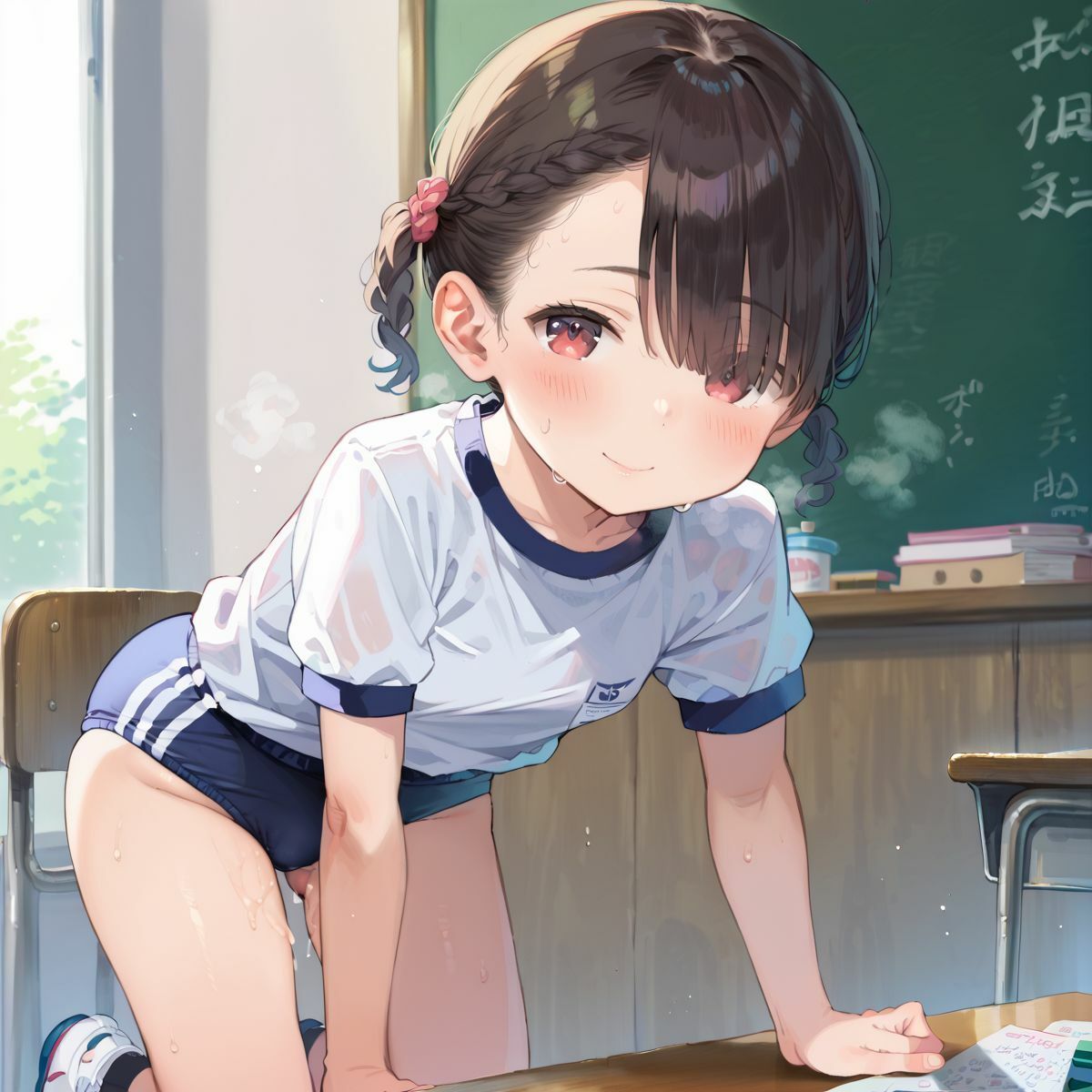 ぴちぴちブルマ少女のえっちな日常06 - サンプル画像 5