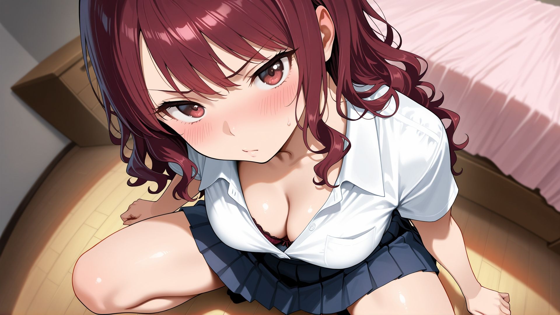 見せつけガールズ☆ 胸元、わざとです。 - サンプル画像 9