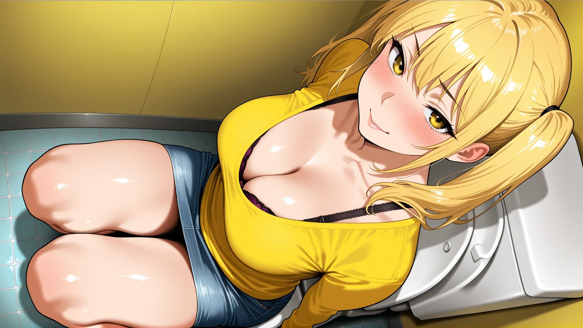 見せつけガールズ☆ 胸元、わざとです。 - サンプル画像 10
