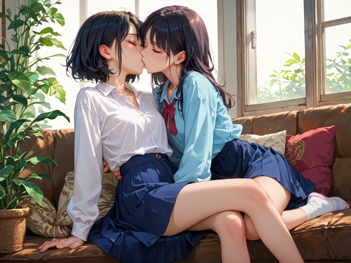 僕の趣味は美人双子姉妹の百合を見ること - サンプル画像 9