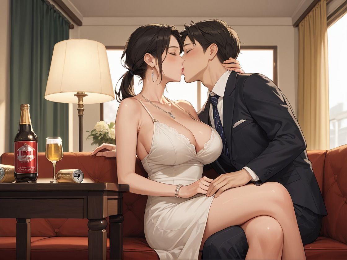 普段は優しいけど、Hになると豹変する上司と超激しいセックス - サンプル画像 1