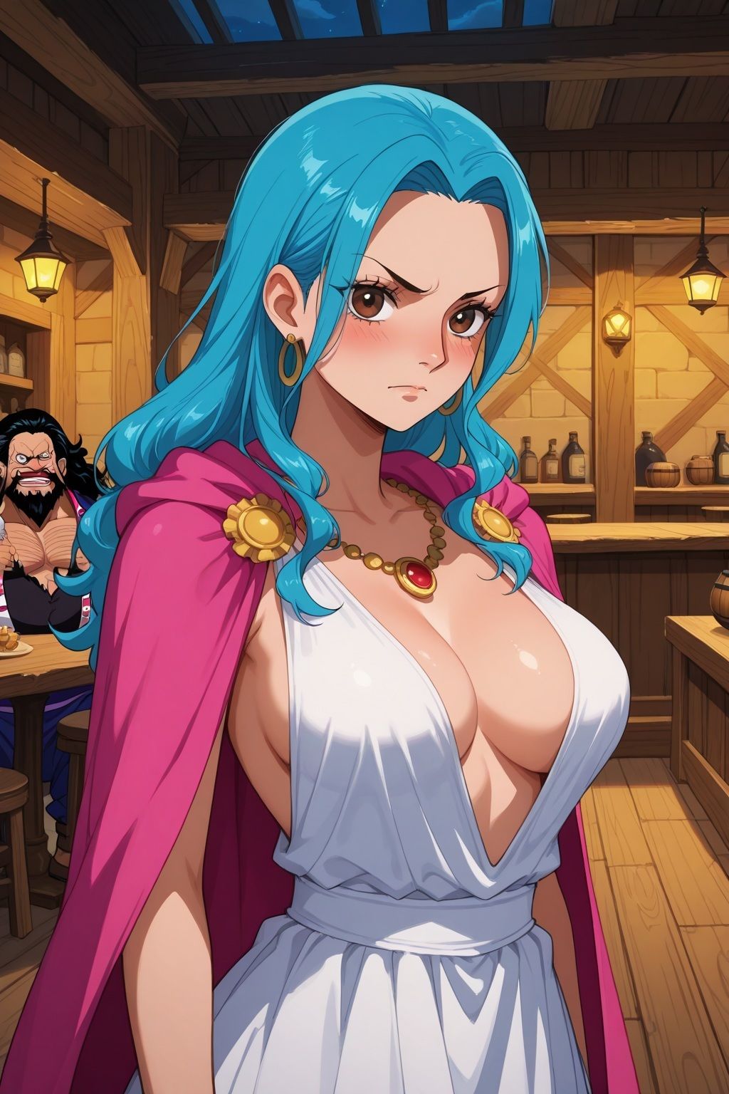 黒ひげに犯×されたビビ - サンプル画像 1