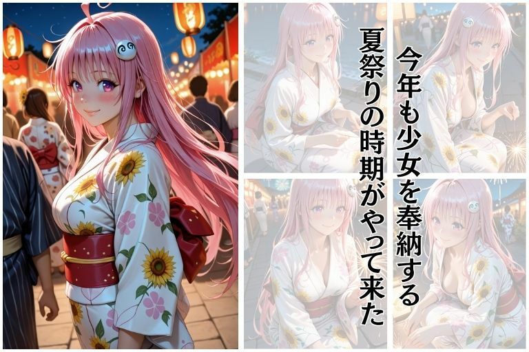 夏祭り  ララ・サタ●ン・デビルーク編 - サンプル画像 1