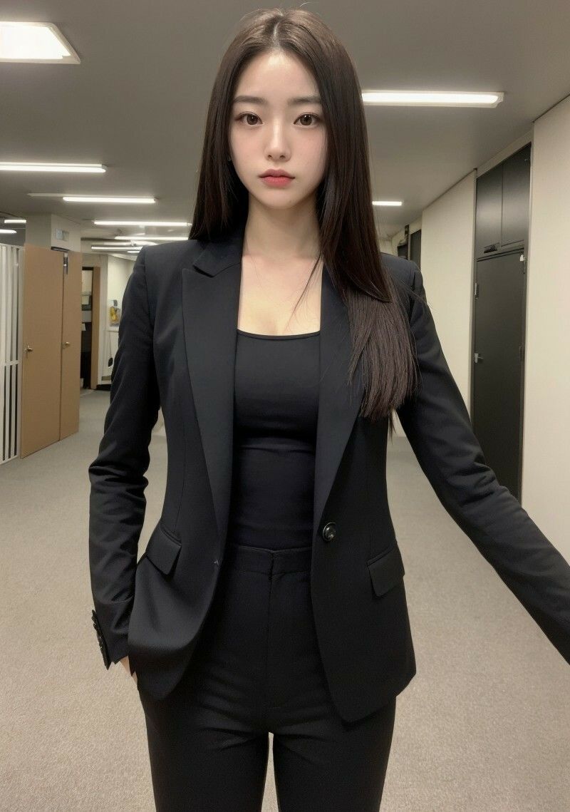 【美女名録】vol10.7  秘書の誘惑。冷たくても、惹かれてしまう。 198枚  【AIグラビア写真集】 - サンプル画像 2