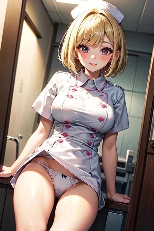 金髪ナースED治療パンチラ画像集 - サンプル画像 3