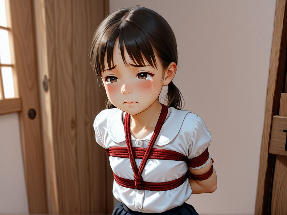 つるぺた少女緊縛レ●プ - サンプル画像 2