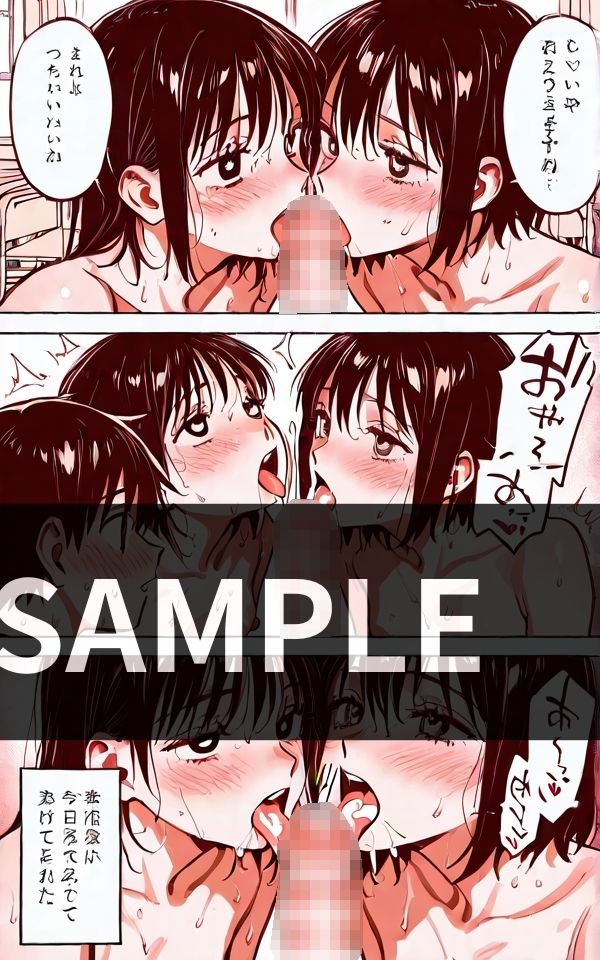 放課後にハーレム3p 詰め合わせ - サンプル画像 4