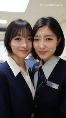 顔射後の余韻 - OL編 Vol.4 - サンプル画像 5