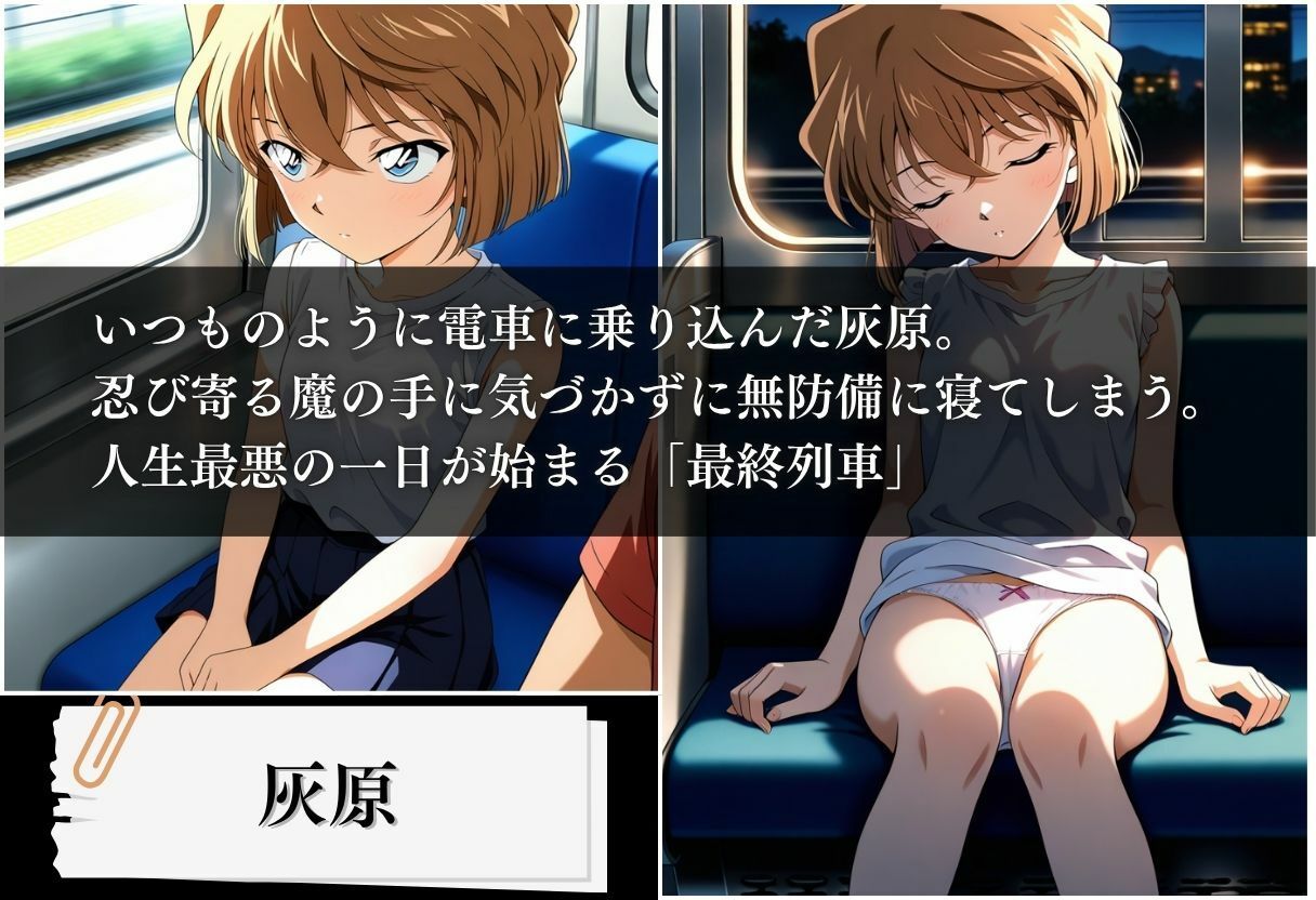 最終列車 孕ませ記録 〜灰原編〜 - サンプル画像 1