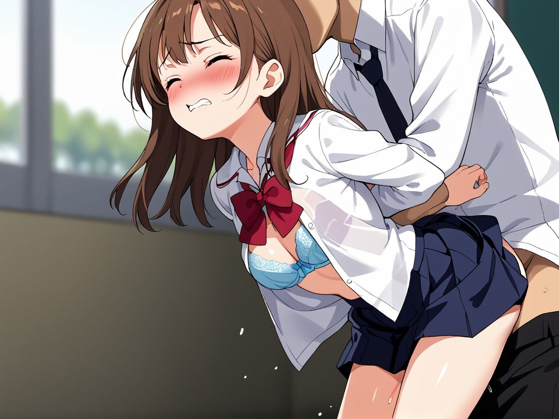 ズボラな爆乳女子校生とヤリまくるお話 - サンプル画像 1