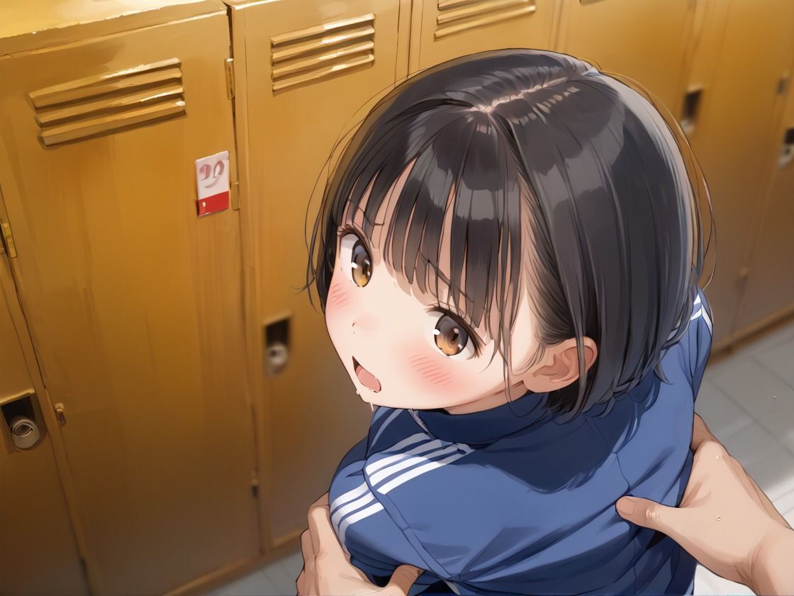 触って  感じて  つるぺた少女の日常  〜部員のお世話をする性処理マネージャー〜 - サンプル画像 9