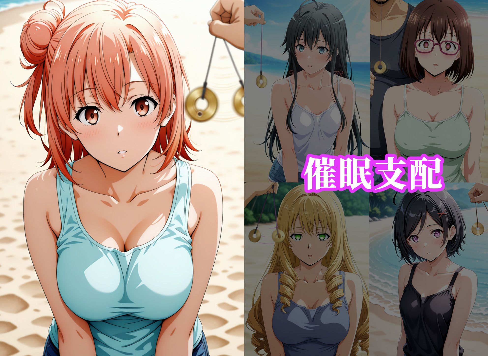 催●ビーチ 〜やはり俺の青春●フ？コメはまちか？っている編〜 - サンプル画像 1