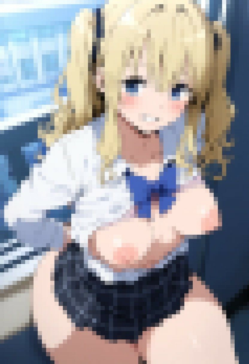 AI作品 みんな大好き！金髪白ギャル ブロンドへアーツインテールギャル 半脱ぎ＆下着フェチ 撮影総数500枚 - サンプル画像 2