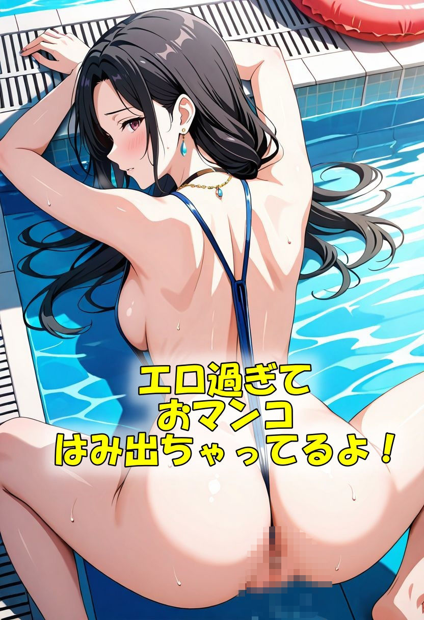 夏のハイレグお姉さん性欲全開SEX - サンプル画像 2