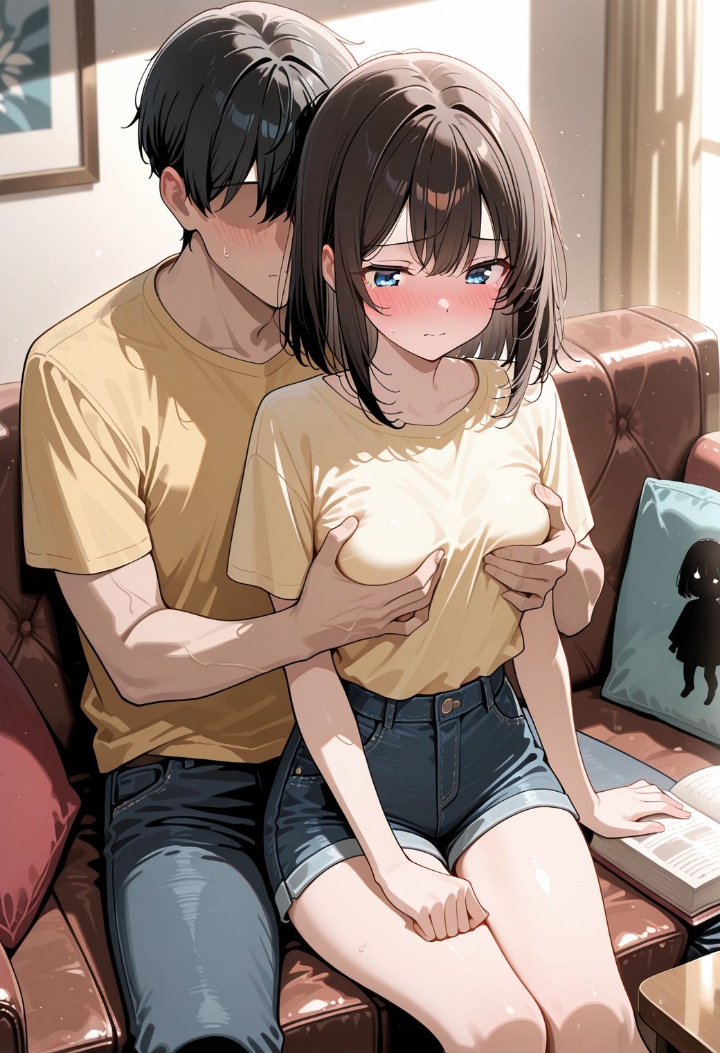 黒髪彼女とひみつのえっち〜清純なJKが性奉仕してくれるまで〜 - サンプル画像 5