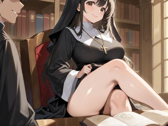 全員欲求不満な一行 シスター・クレア編 - サンプル画像 3