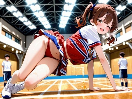 パンミセ学園【チア部編】〜発情チア部の生ハメ応援！腰振りポンポン練習！〜 - サンプル画像 3