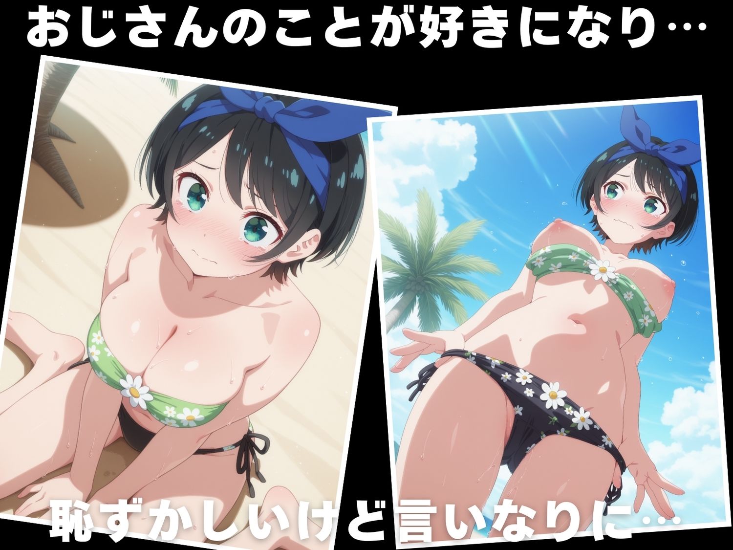 【催◯・水着・妊娠】更● 瑠夏 - サンプル画像 3