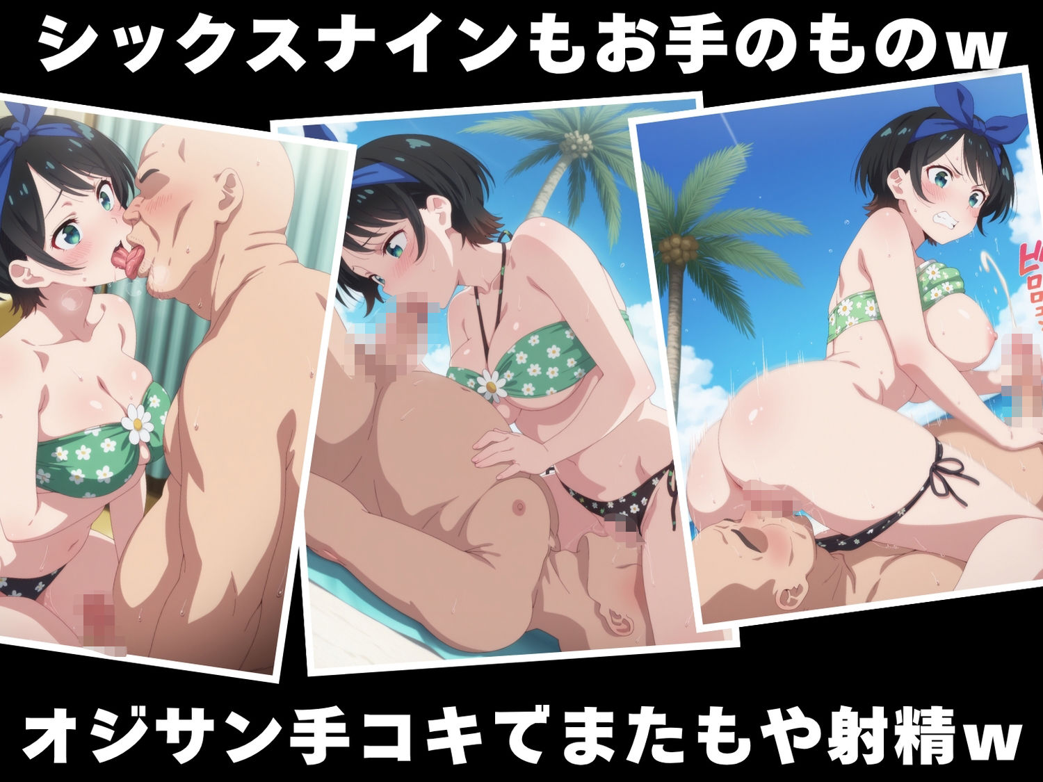 【催◯・水着・妊娠】更● 瑠夏 - サンプル画像 6