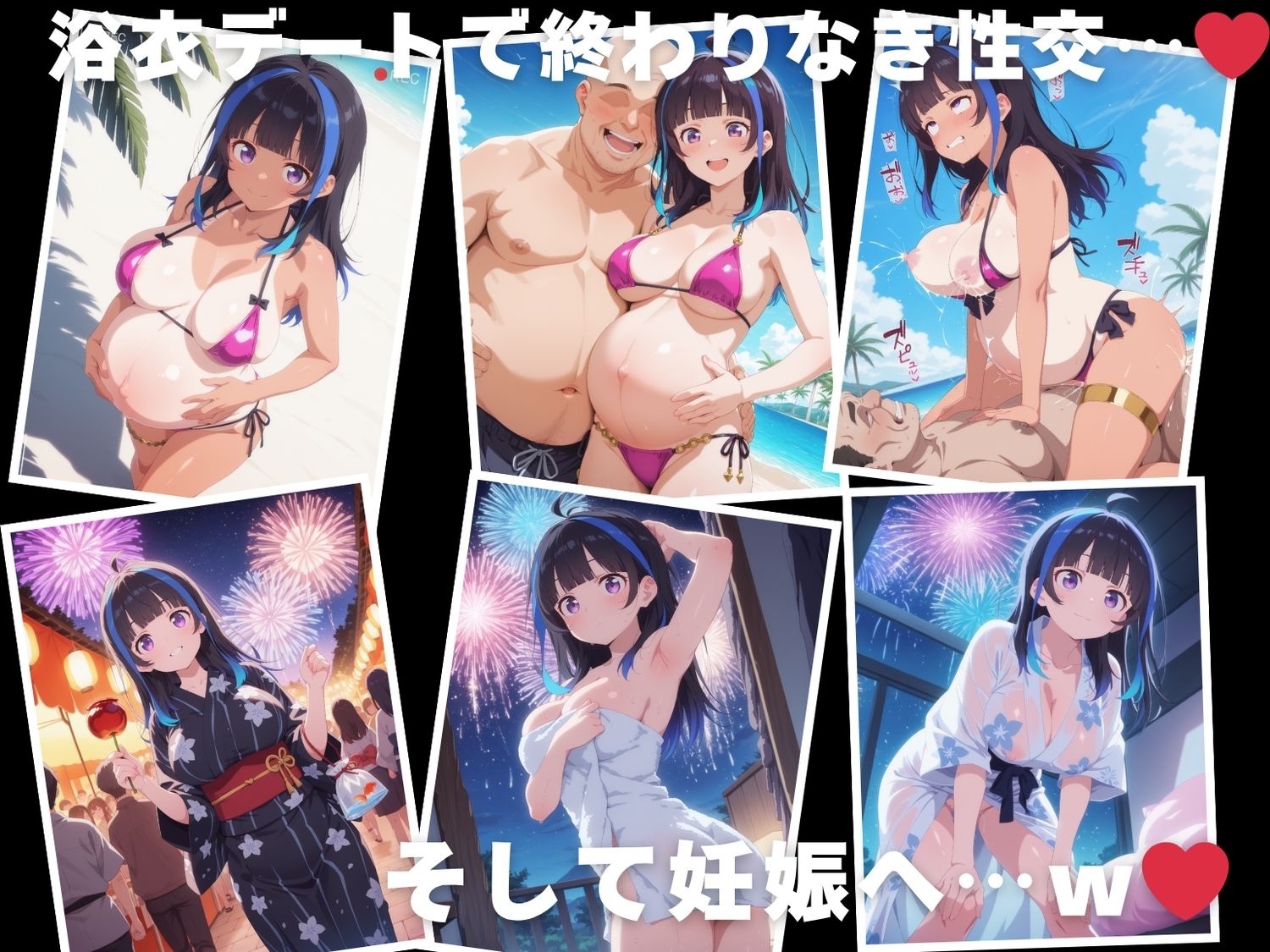 【催◯・水着・妊娠】八●森 みに - サンプル画像 10