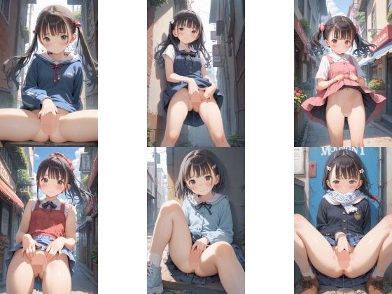 〇リJ〇ちゃんたちの秘密ver.6野外露出編・前編 - サンプル画像 1