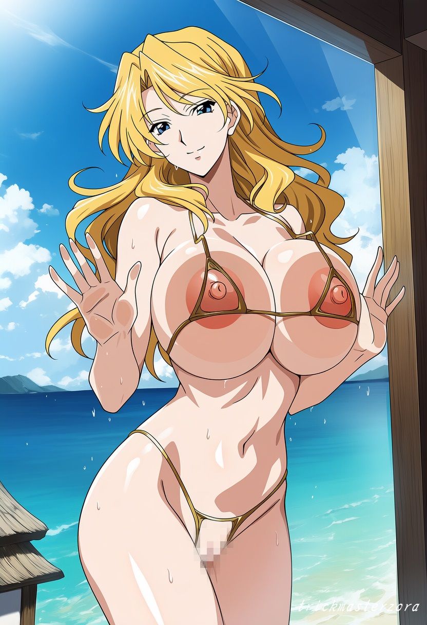 テュッ〇ィ・ノール〇ックの水着えっち - サンプル画像 1