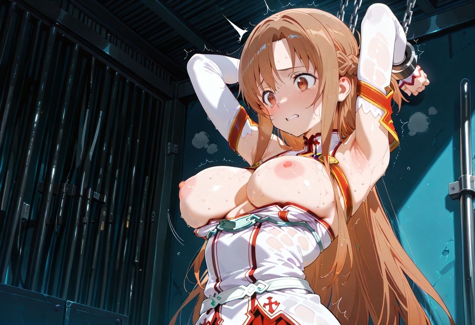 マゾヒロインを爆誕させるまで。3 結○明日奈 - サンプル画像 2