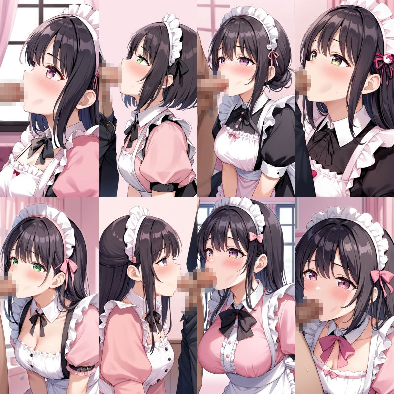 ご奉仕ピンクメイドのエッチなサービス【500枚】 - サンプル画像 4