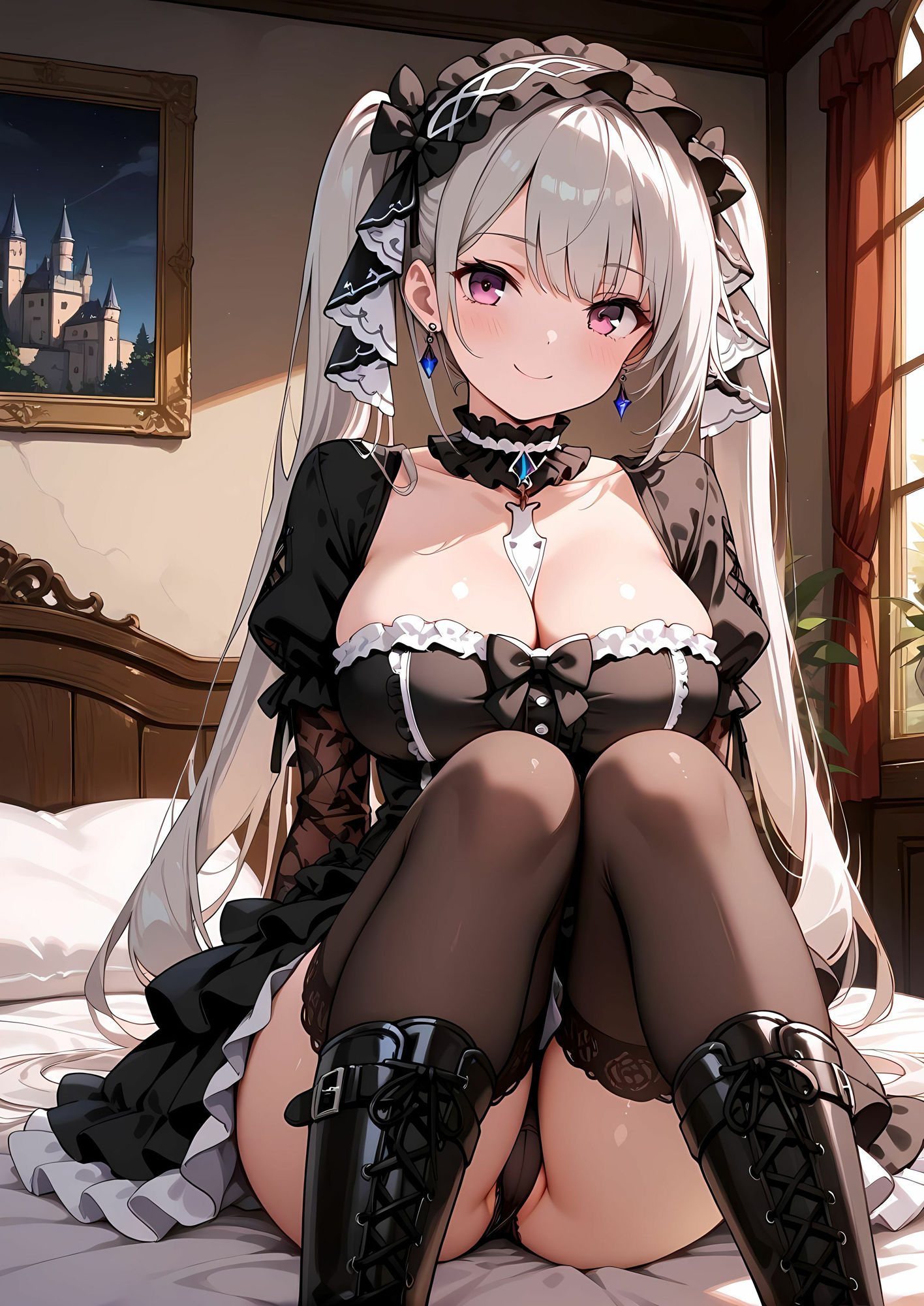 ゴスロリの城夜戯 - サンプル画像 2