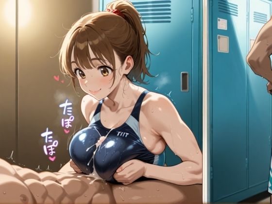 激かわ水泳部の女子たちに我慢できずに生ハメ中出しした話 - サンプル画像 4