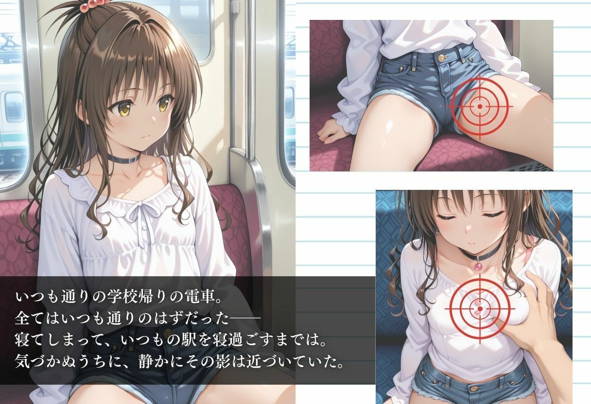 痴●電車  結城美紺編 - サンプル画像 1