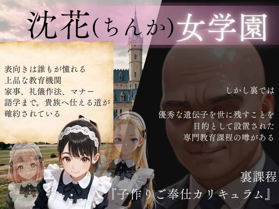 ［5K/500P］ 孕ませご奉仕学園〜子宮でご奉仕させていただきます〜 - サンプル画像 1