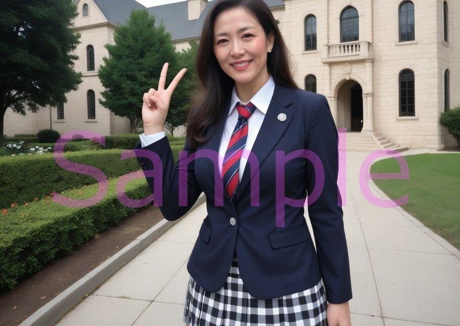 オバサンだって青春したい！美魔女禁断の制服デート - サンプル画像 8