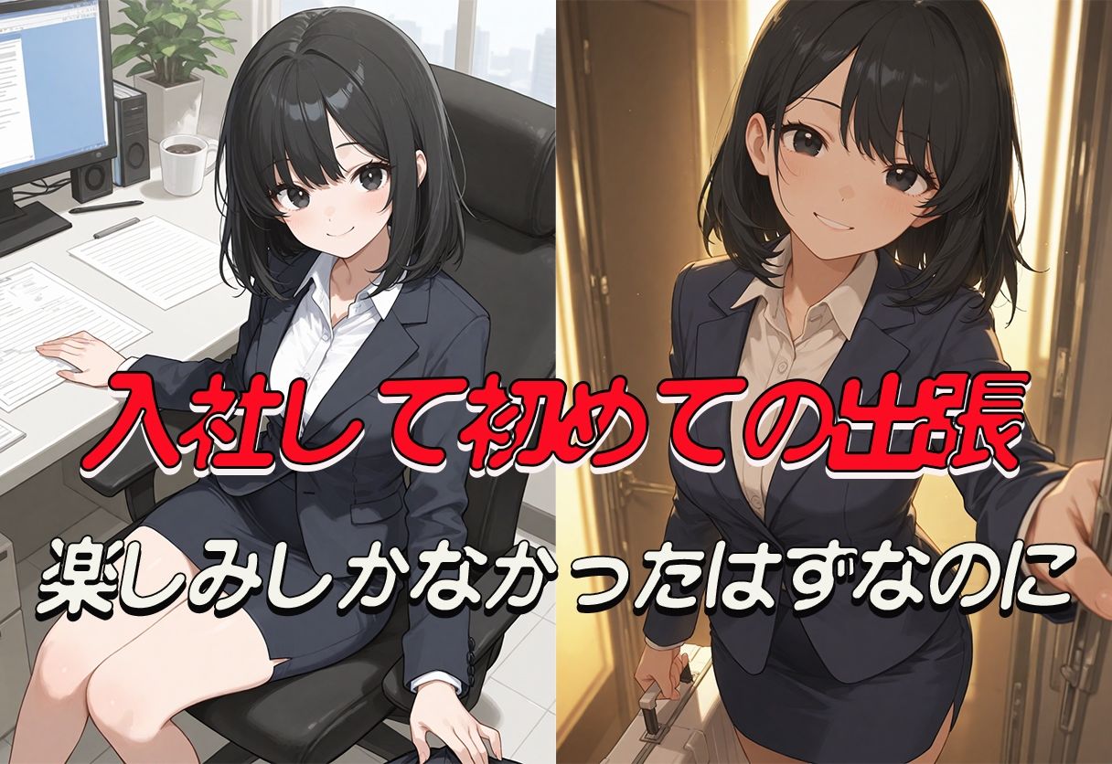 軽蔑している上司と相部屋に  朝まで続く性交に何度もイッちゃう私 - サンプル画像 1