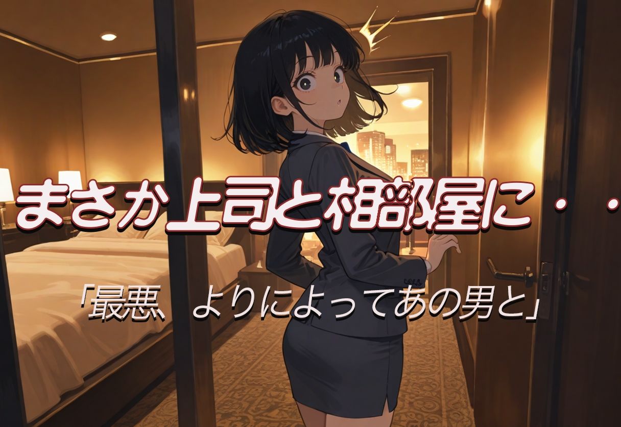 軽蔑している上司と相部屋に  朝まで続く性交に何度もイッちゃう私 - サンプル画像 2