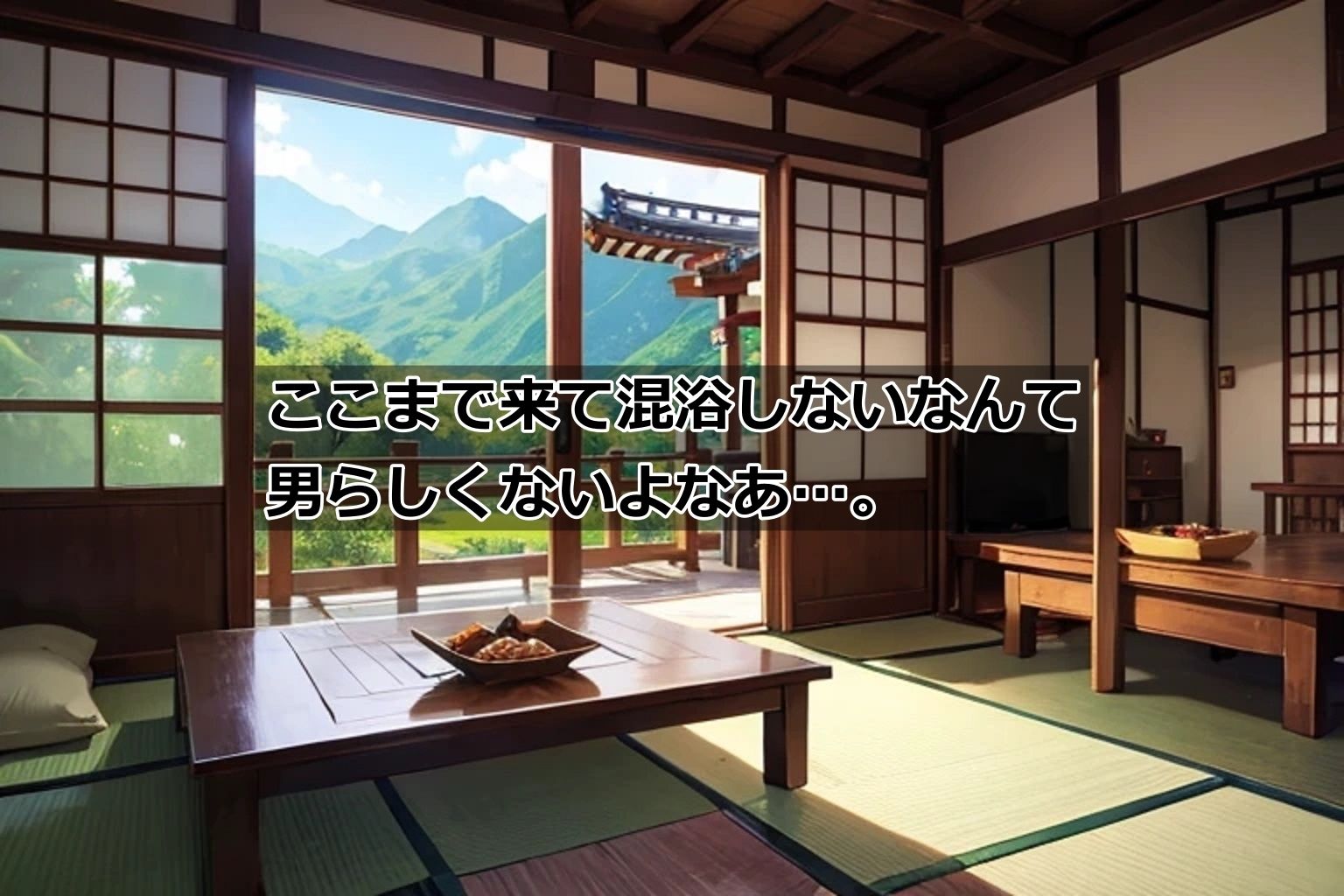 可愛すぎる幼なじみと温泉旅行 ただし混浴だとは言ってない - サンプル画像 4