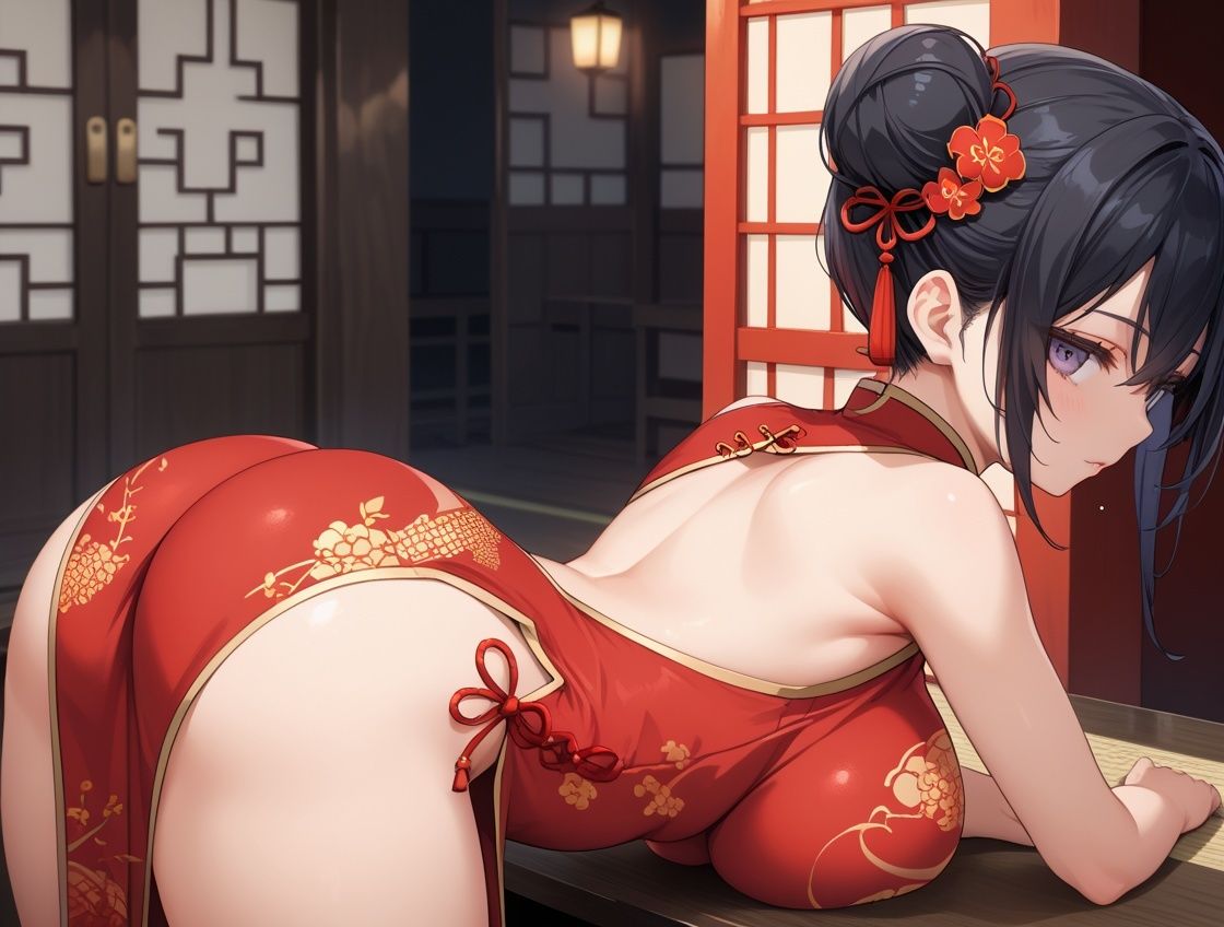 中華料理店の巨乳チャイナ娘に店内で何度も中出しした話 - サンプル画像 10