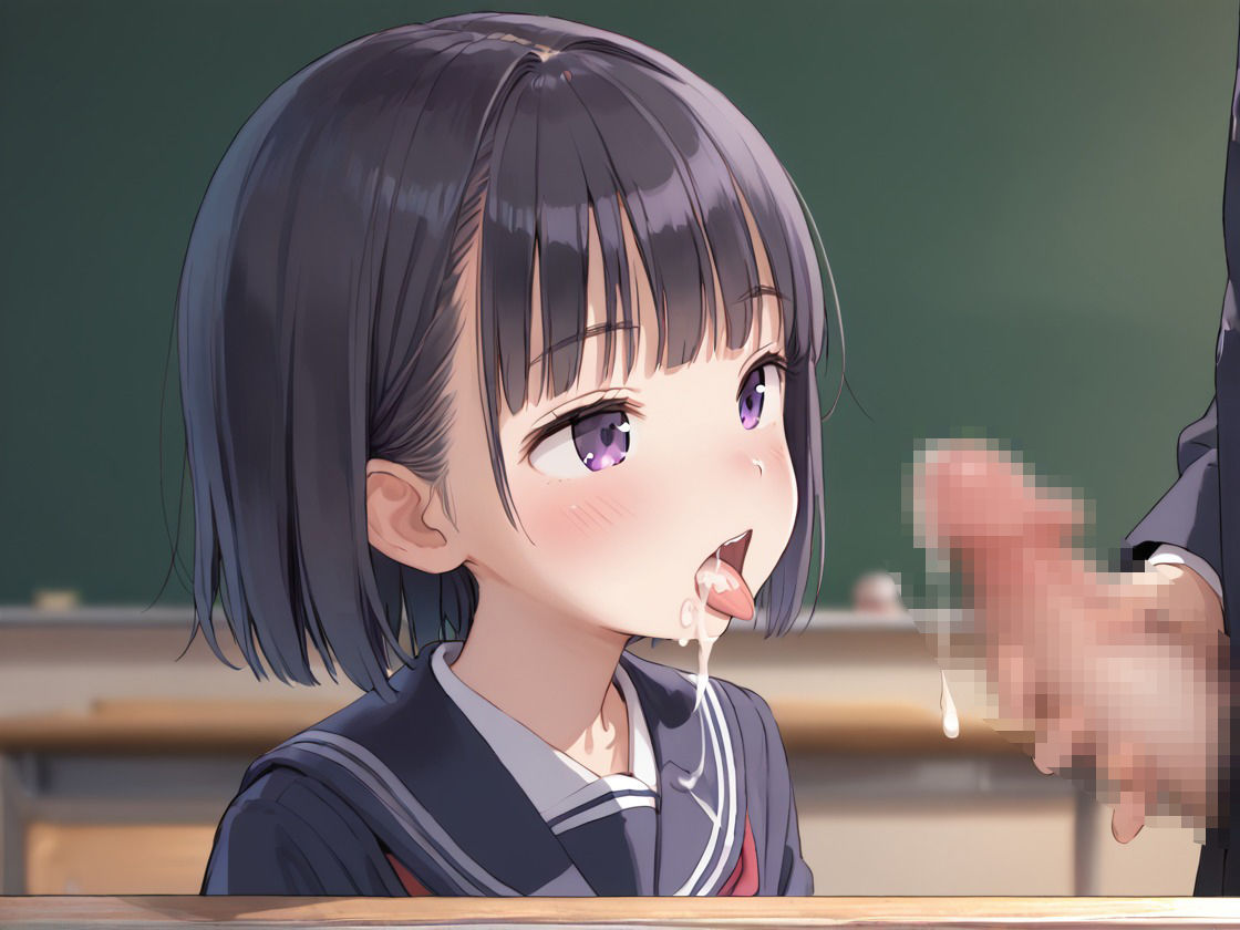 濃厚  中出し  つるぺた少女の日常  〜放課後生徒と秘密の子作り性教育2〜 - サンプル画像 1