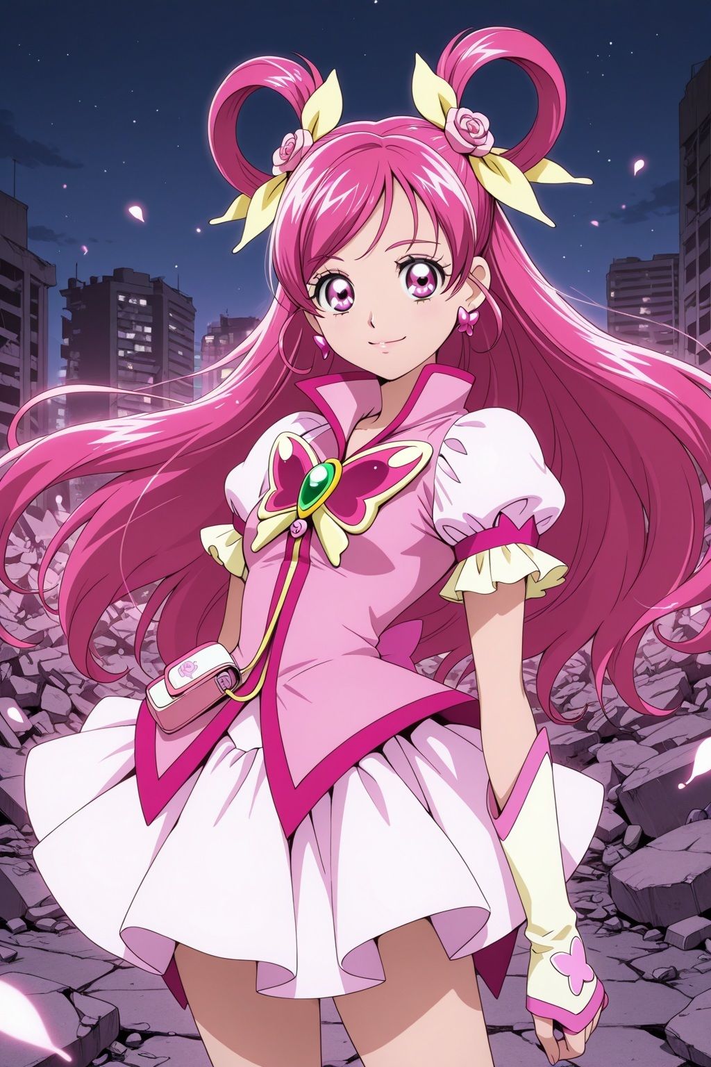 変身ヒロイン×辱 Yes！プ●キュア5  キュアド●ーム敗北初セックス - サンプル画像 1