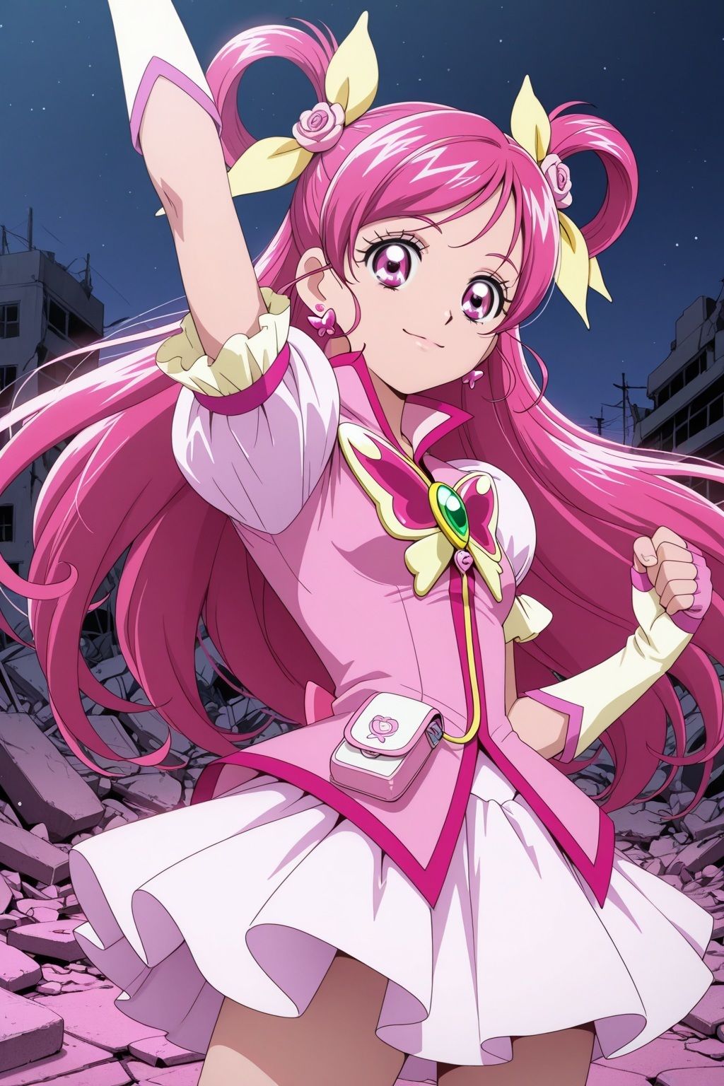 変身ヒロイン×辱 Yes！プ●キュア5  キュアド●ーム敗北初セックス - サンプル画像 2