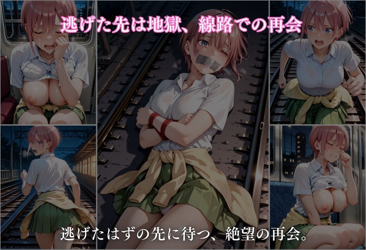 電車痴●『電車の中で堕ちていく女』〜中野一花編〜 - サンプル画像 7