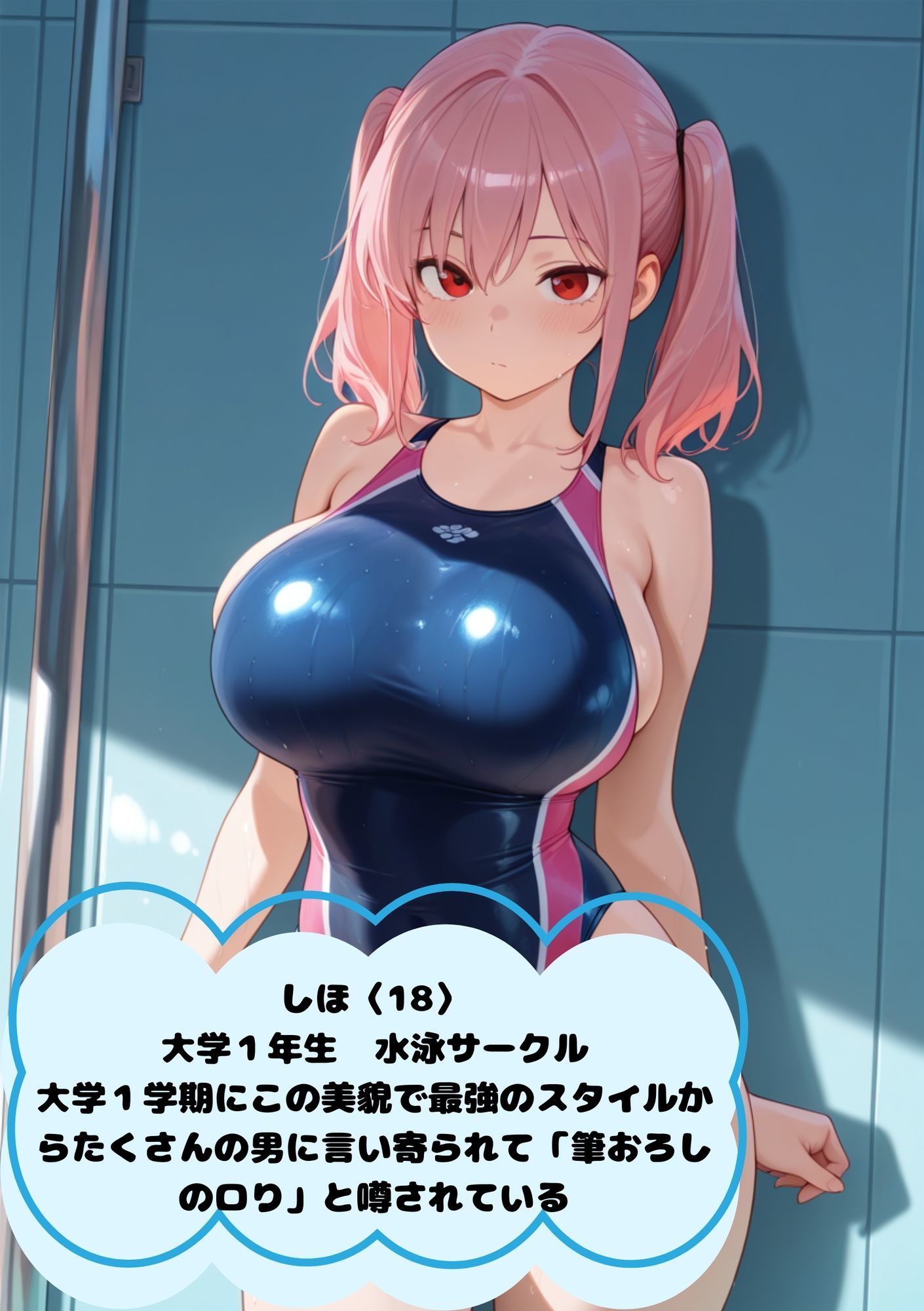 巨乳ギャルと濃厚な身体の密着 - サンプル画像 1