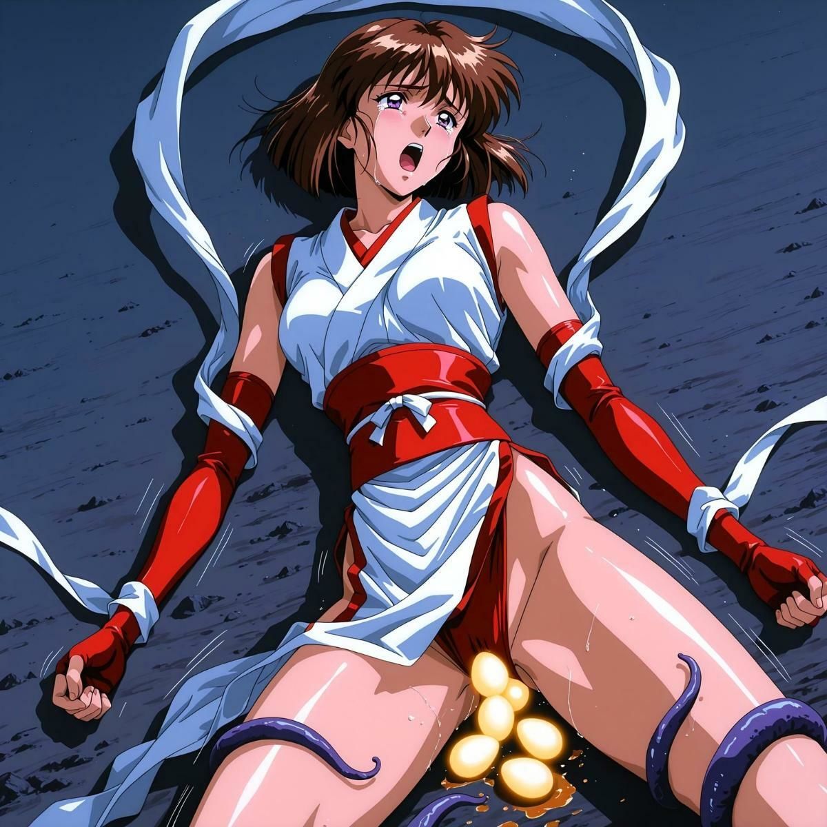 巫女触手 - サンプル画像 5