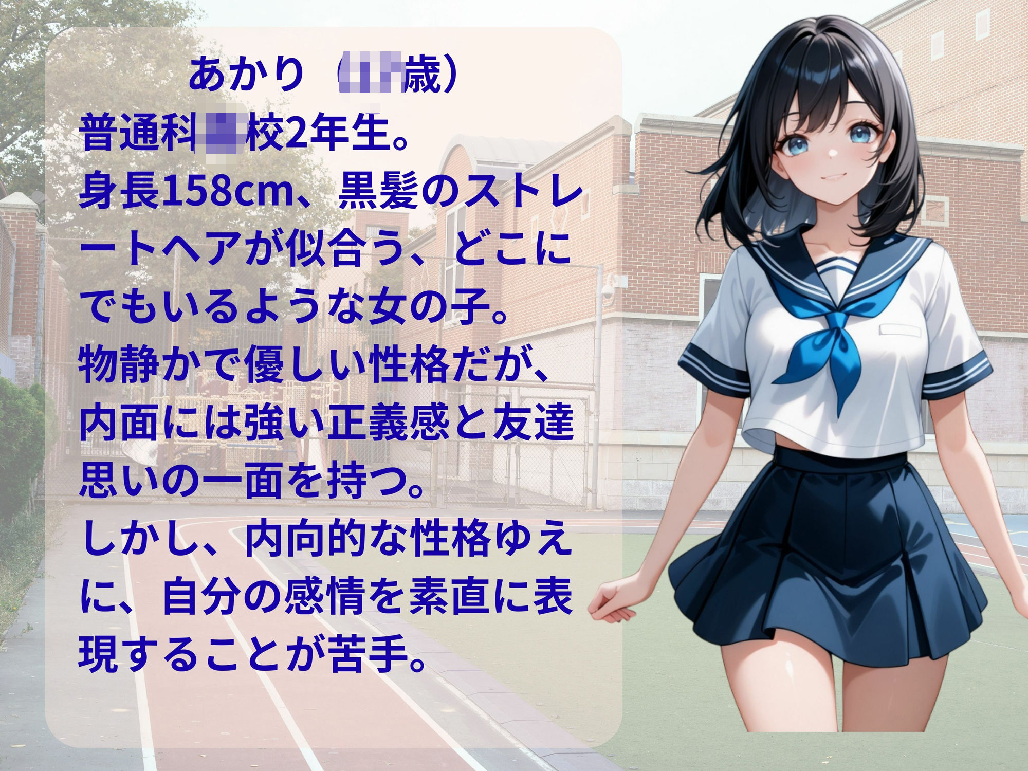 電車の闇に飲み込まれた制服 痴●に狙われた女子校生 - サンプル画像 1