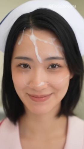 顔射後の余韻 - ナース編 Vol.4 - サンプル画像 5