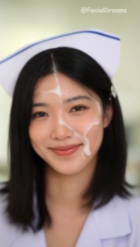 顔射後の余韻 - ナース編 Vol.4 - サンプル画像 6